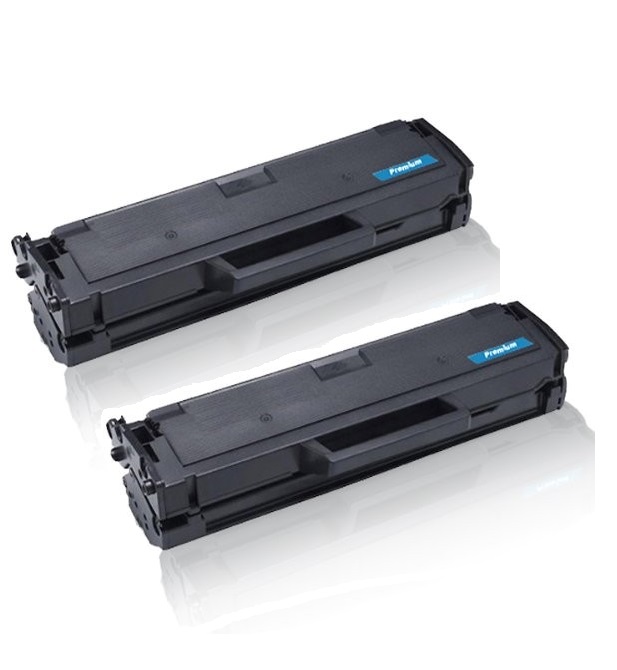 Pack 2 Toner Samsung MLT-D111L Negro Compatible