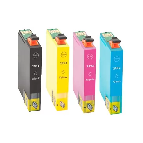 Pack 4 Cartuchos Epson 29XL Compatible