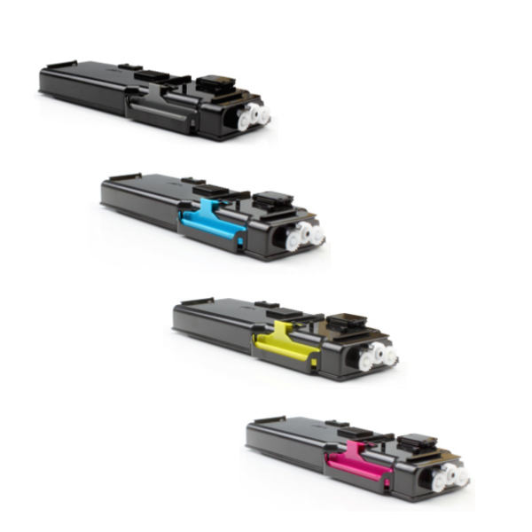 Pack 4 Toners Dell 3760 Compatibles