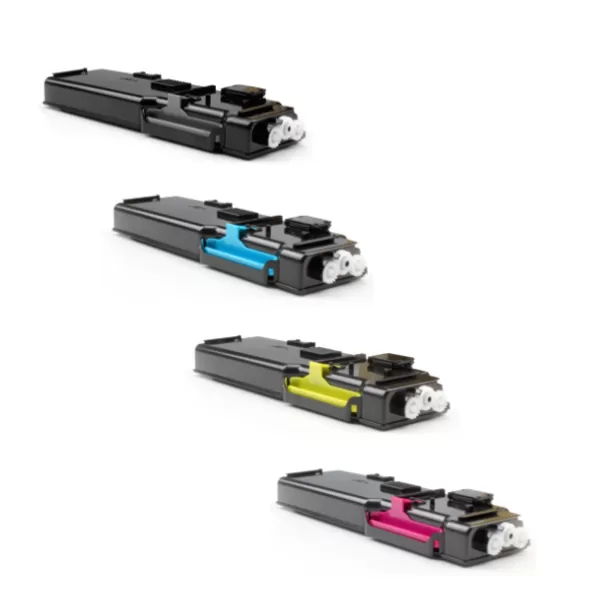 Pack 4 Toners Dell 3760 Compatibles