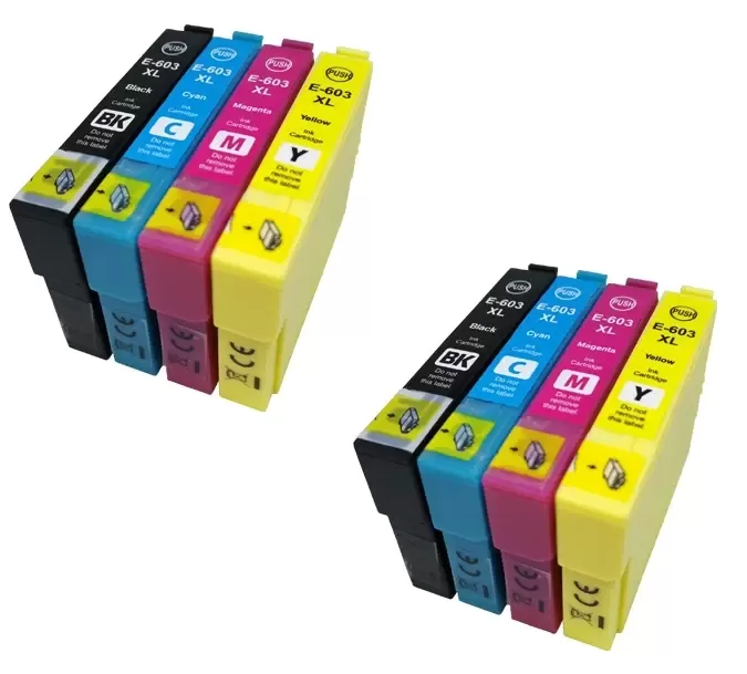 Pack 8 Cartuchos Epson 603XL Compatible