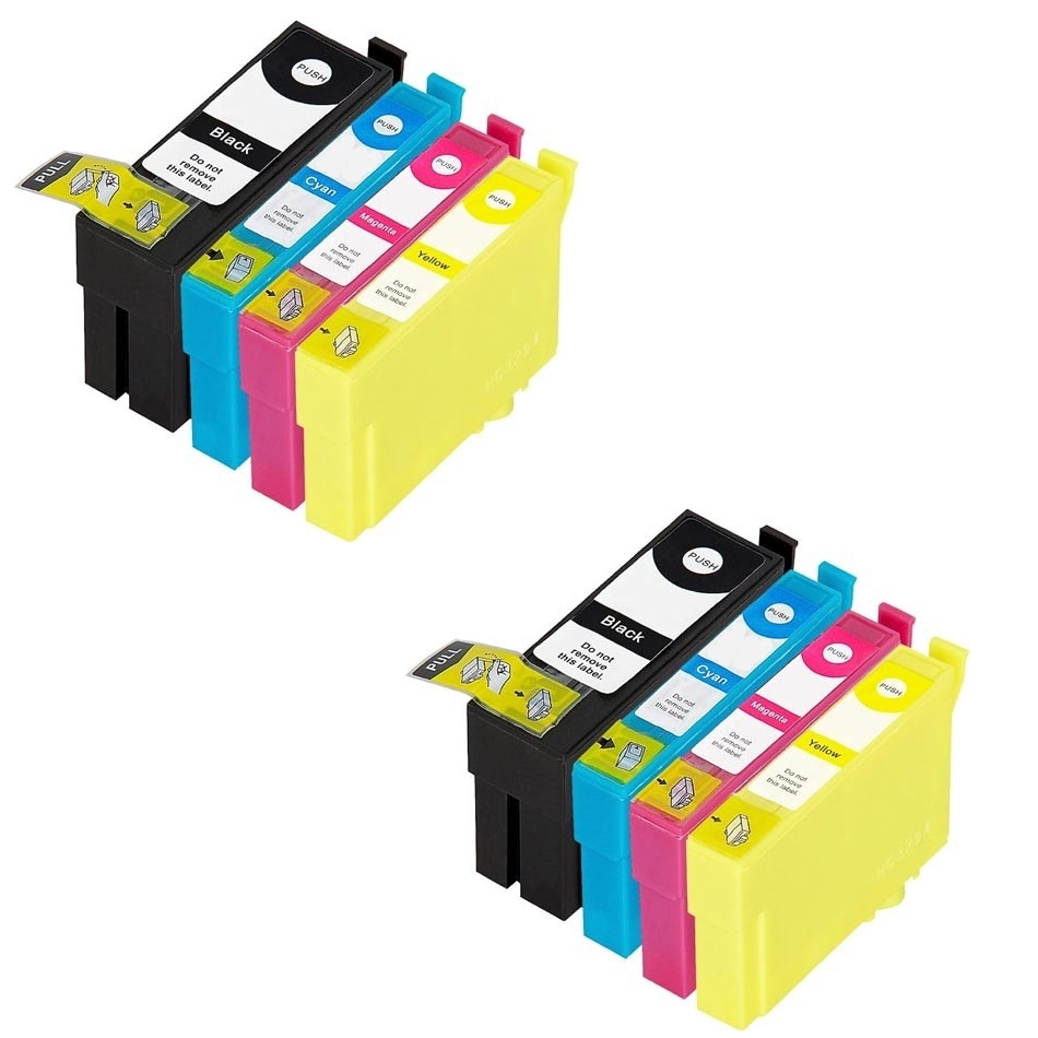 Pack 8 Cartuchos Epson 34XL Compatible