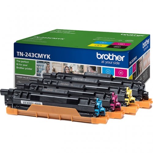 Pack Cartuchos Toner Brother TN243 Original