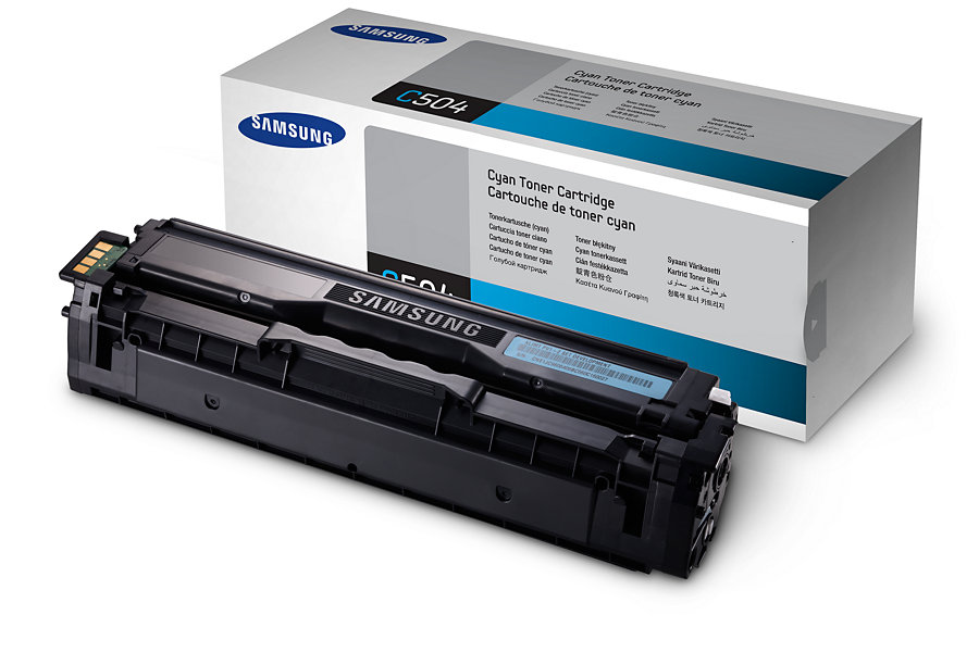 Toner Samsung CLT-C504S Cian Original 