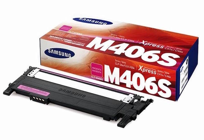 Toner Samsung CLT-M406S Magenta Original 