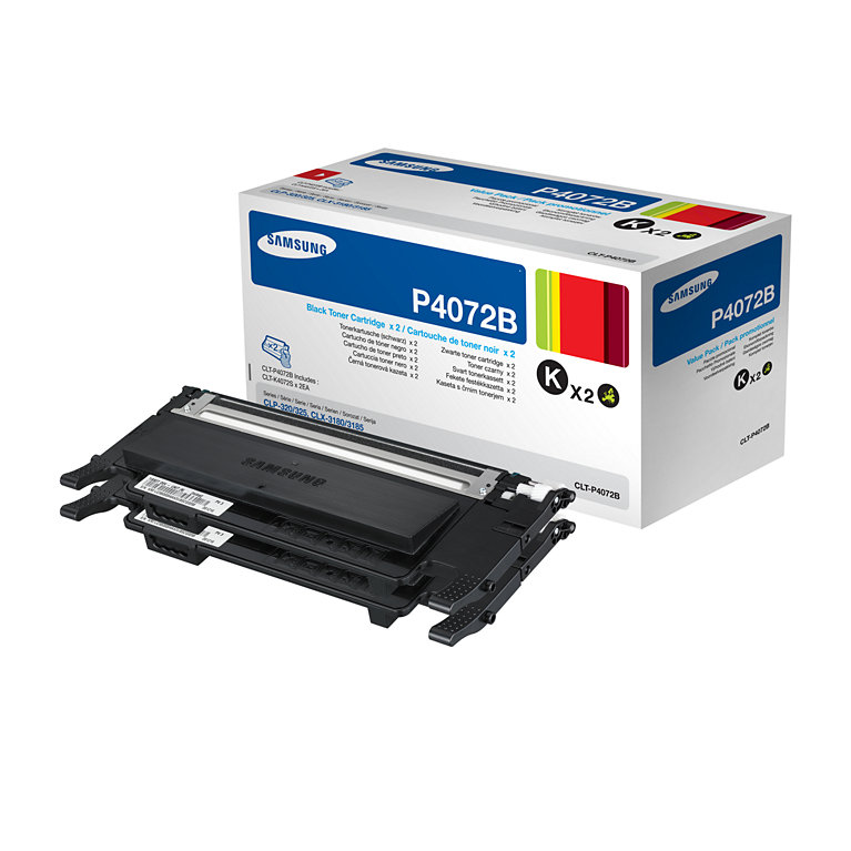 Pack 2 Toner Samsung CLT-P4072B Negro Original 