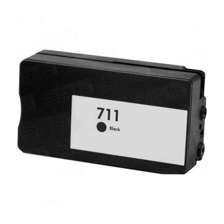 Cartucho Tinta Hp 711XL Negro Compatible 