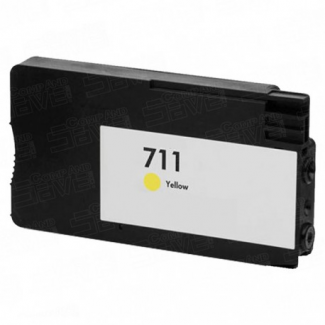 Cartucho Tinta Hp 711XL Amarillo Compatible 