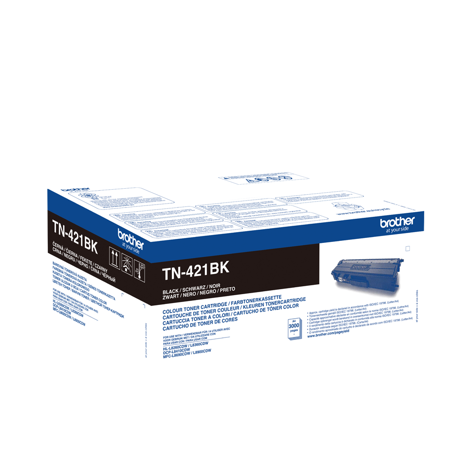 Cartucho Toner Brother TN421BK Negro Original 