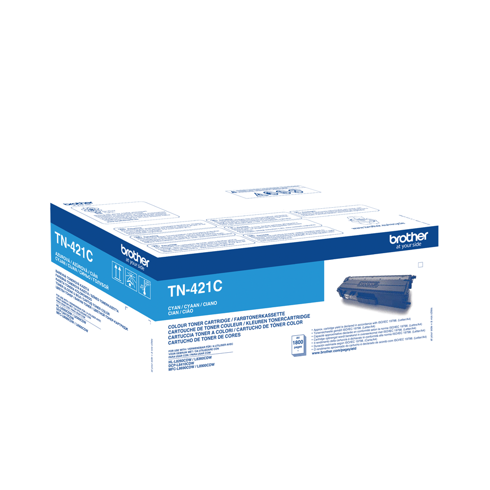 Cartucho Toner Brother TN421C Cian Original 