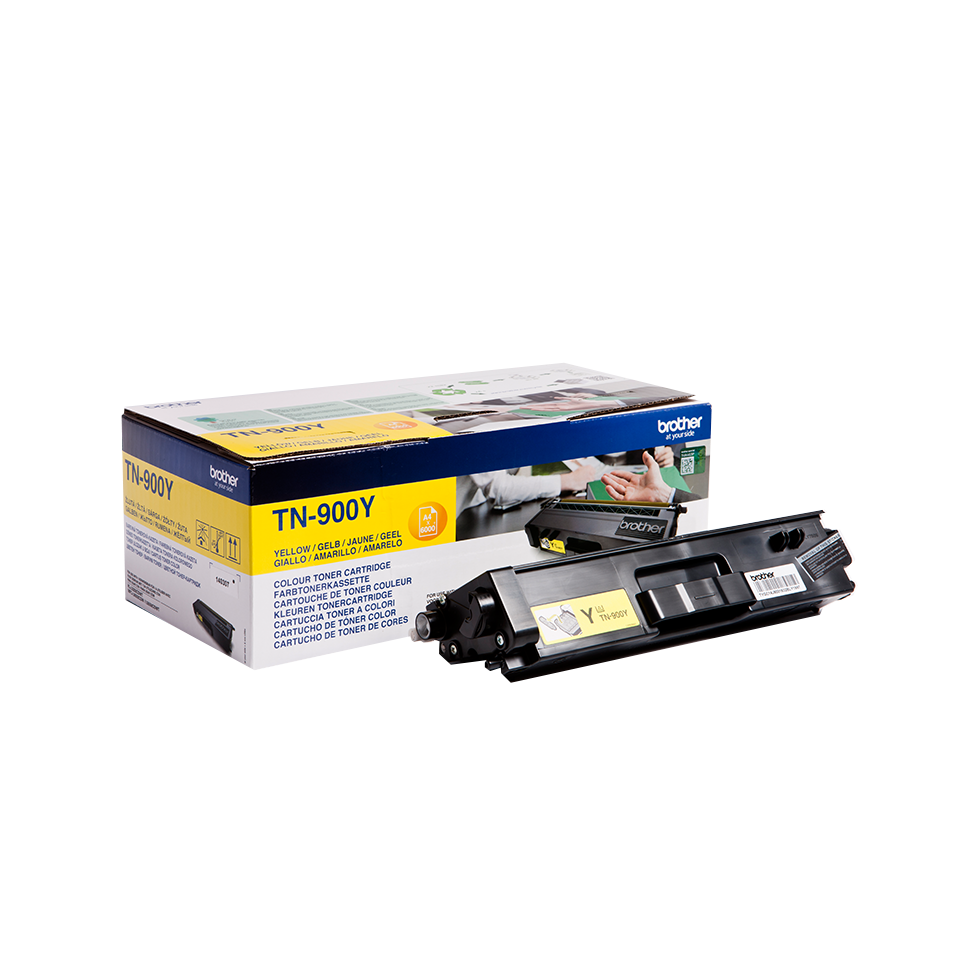Cartucho Toner Brother TN900Y Amarillo Original 