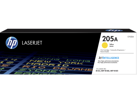 Toner Hp CF532A / 205A Amarillo Original