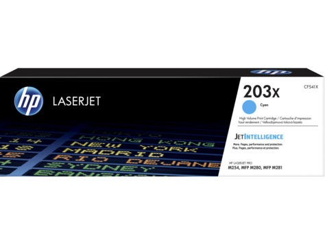 Toner Hp CF541X / 203X Cian Original